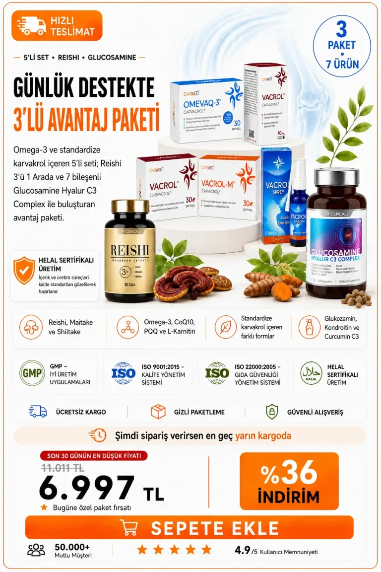 glucosamine vacrolset reishi