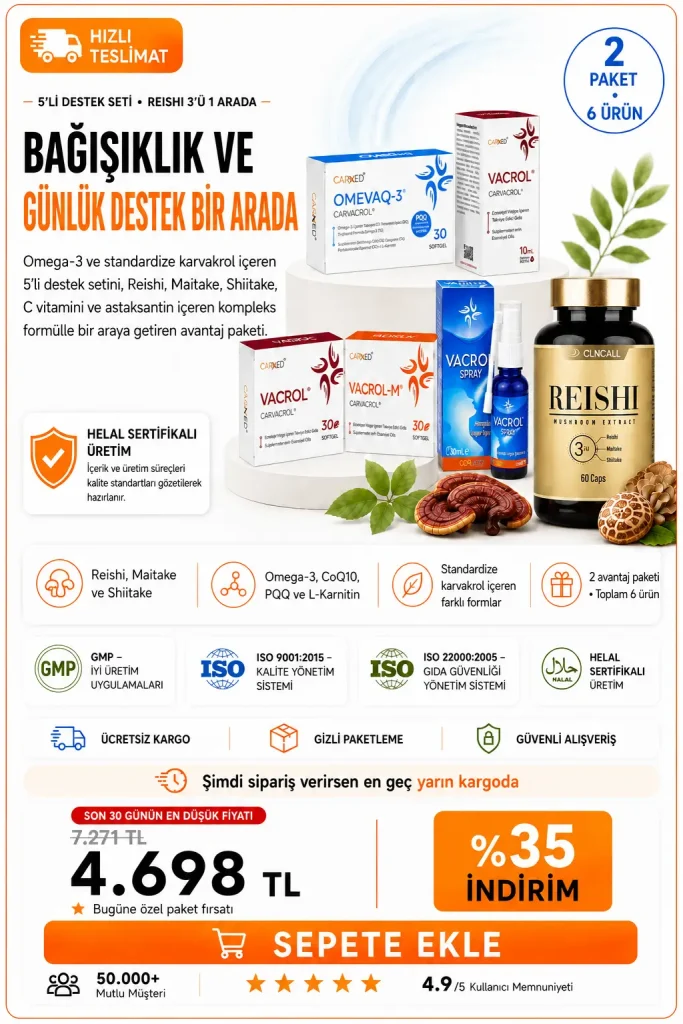 vacrol set reishi